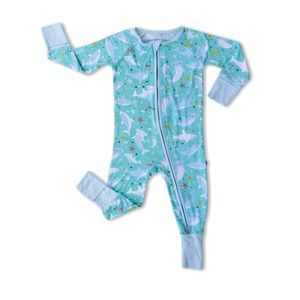 Little Sleepies Shark Soriee Convertible Pajamas